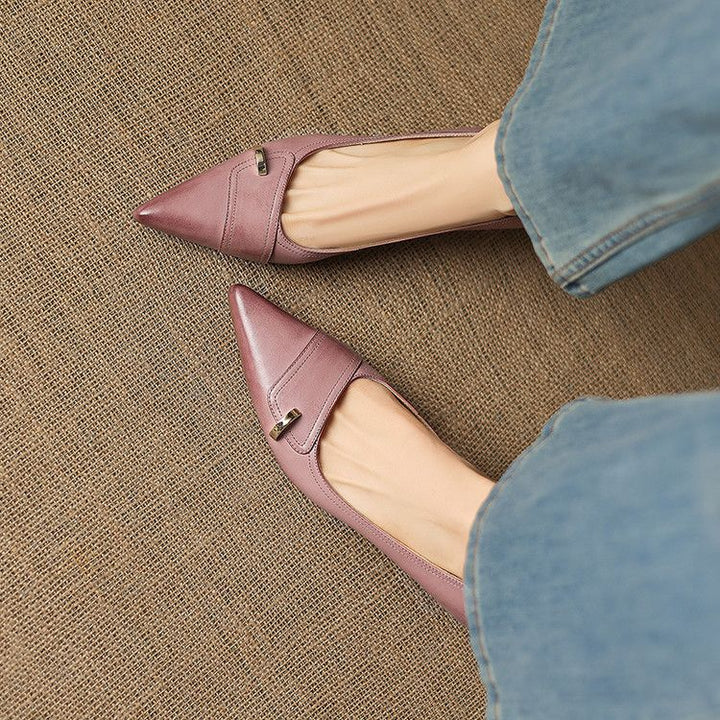 Marina Leather Women's Shoes — photo 13