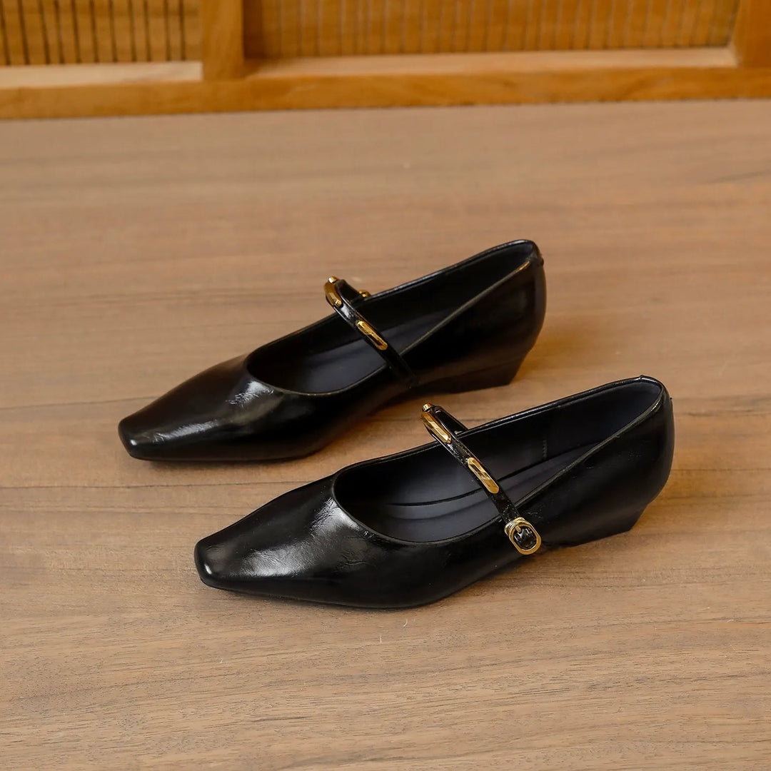 Paloma Leather Mary Janes — photo 7