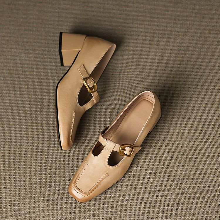Morgan Genuine Leather Heels — photo 19