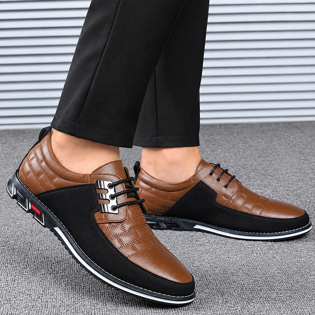 Orlan Lace-Up Leather Shoes