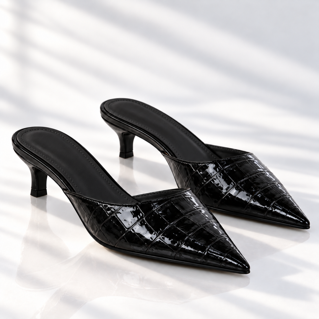 Mabel Leather Mules