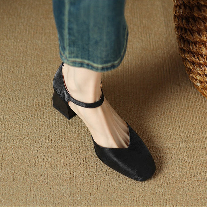 Melvi Block Heels