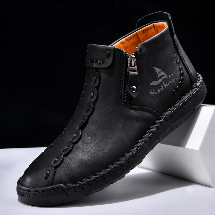 Ryder Premium Leather Ankle Shoes