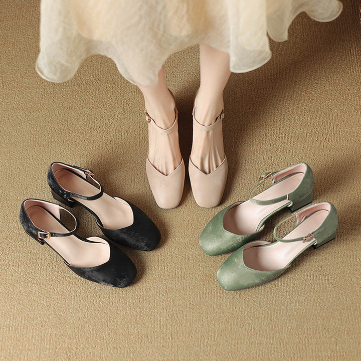 Melvi Block Heels