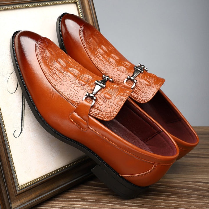Rovian Polished Leather Bit Loafers