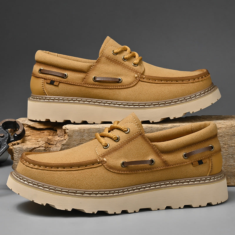 Harbor Genuine Leather Lace-up Shoes