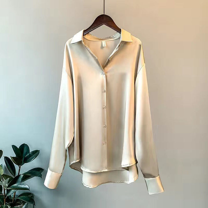 Mirela Satin Shirt