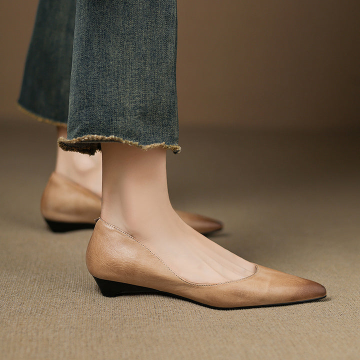 Irella Genuine Leather Flats