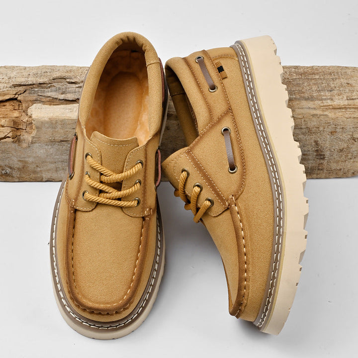 Harbor Genuine Leather Lace-up Shoes