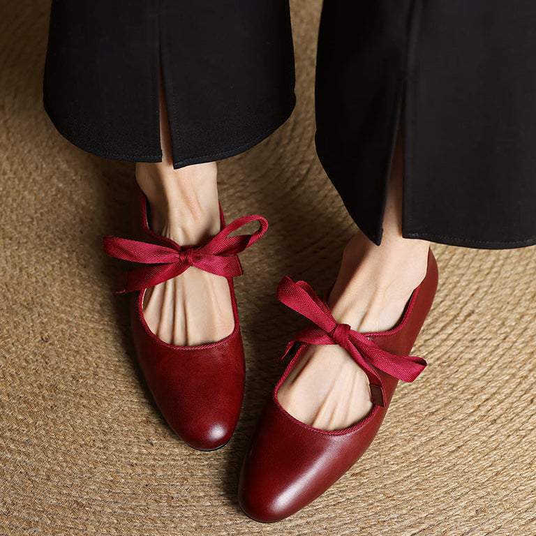 Elona Genuine Leather Shoes