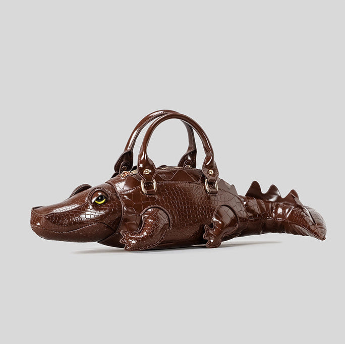 Rexa Crocodile Leather Bag