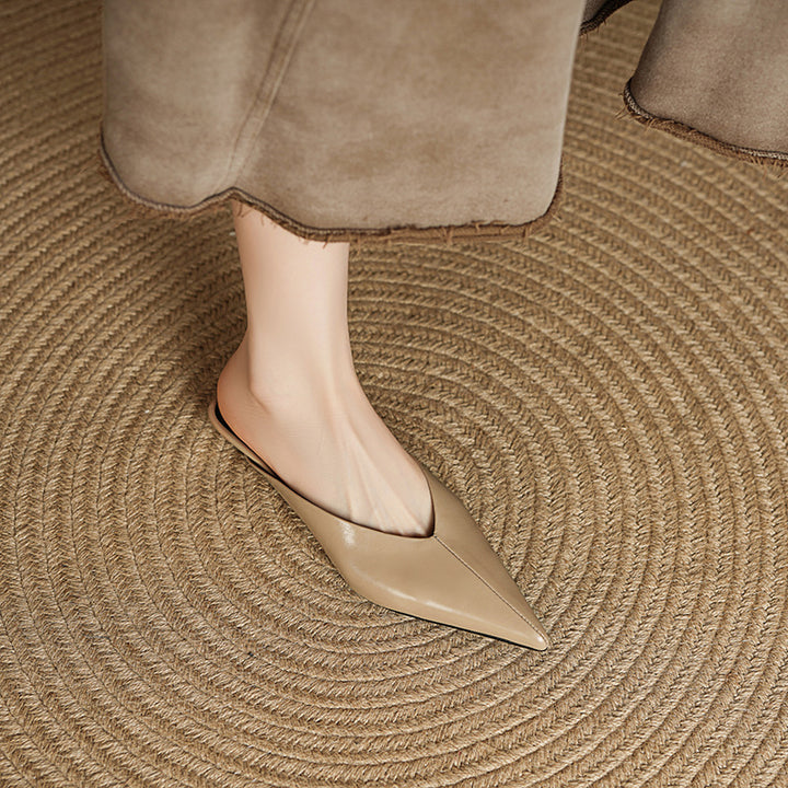 Eneva Leather Mules