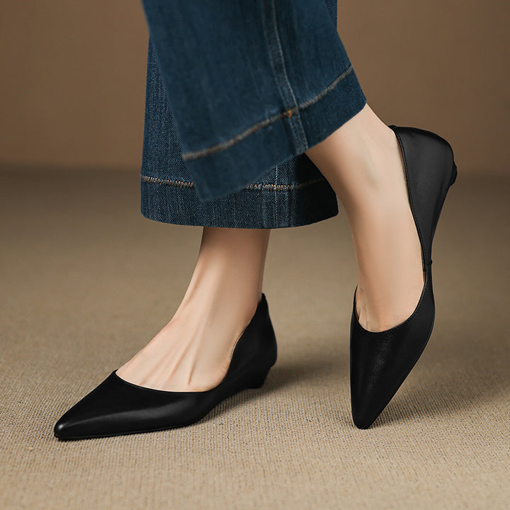 Irella Genuine Leather Flats