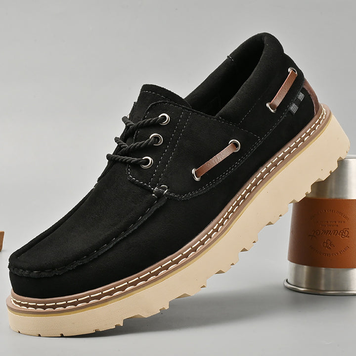 Harbor Genuine Leather Lace-up Shoes