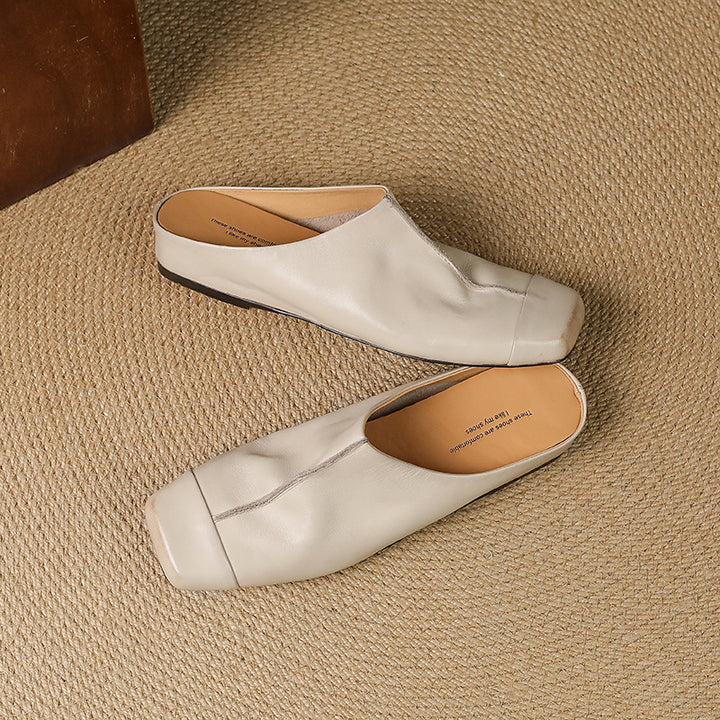 Priya Genuine Leather Mules