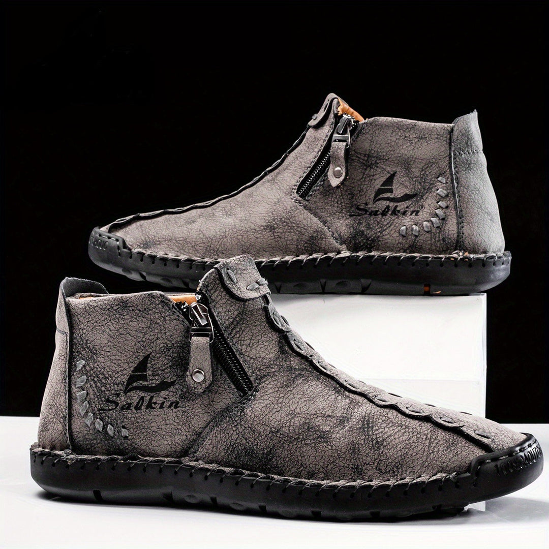Ryder Premium Leather Ankle Shoes