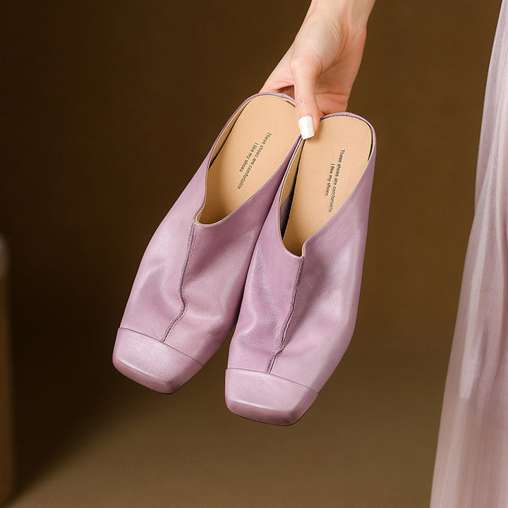 Priya Genuine Leather Mules