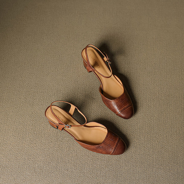 Valery Genuine Leather Pumps