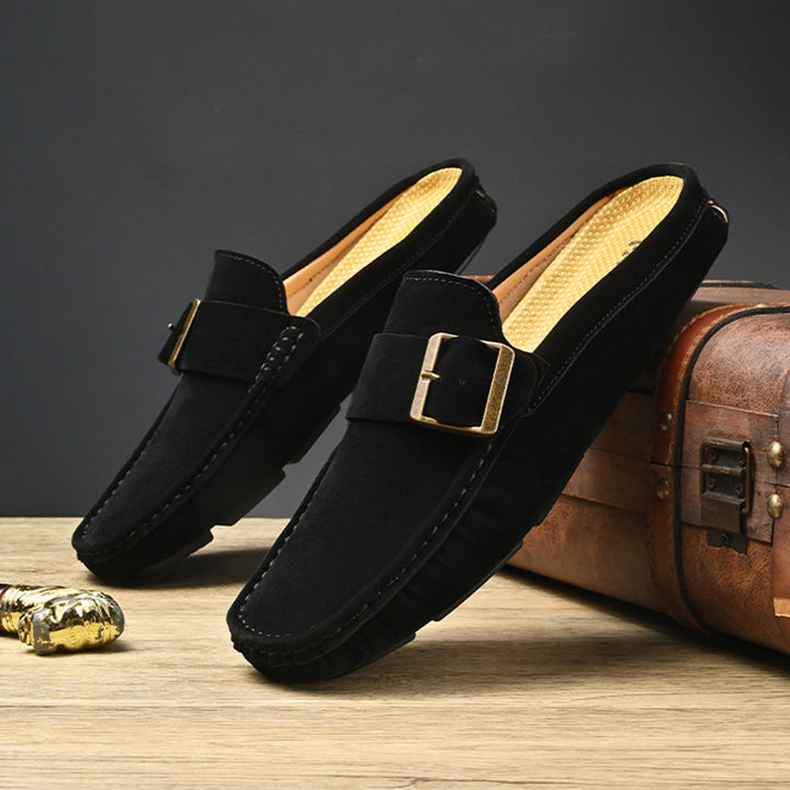 Zayden Suede Mules