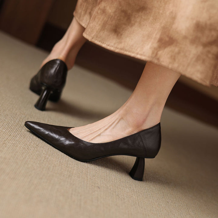 Veler Genuine Leather Heels
