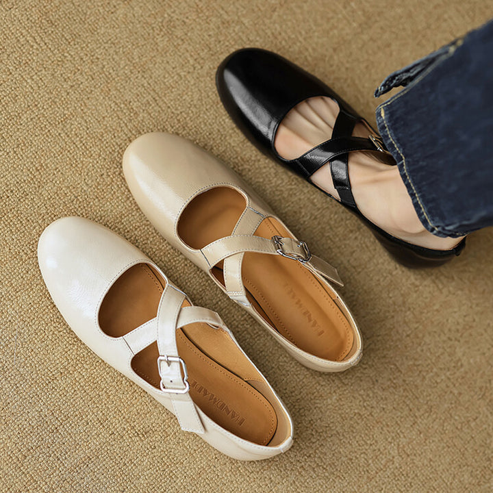 Nyra Genuine Leather Shoes