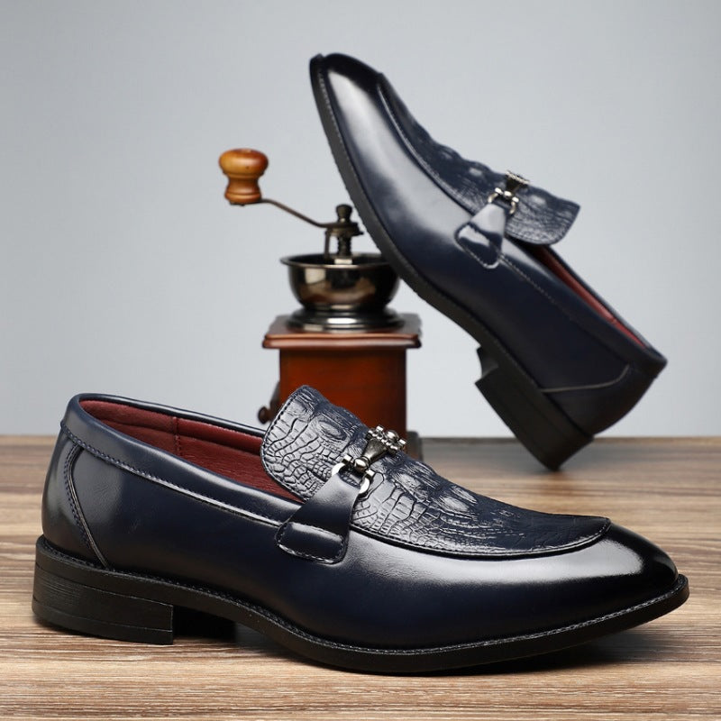 Rovian Polished Leather Bit Loafers