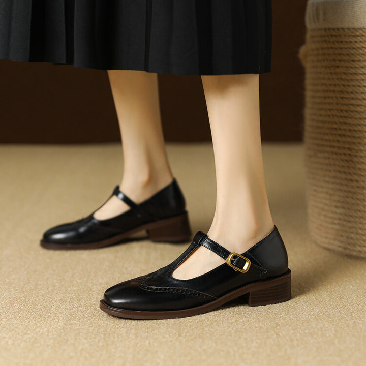 Myra Genuine Leather Shoes