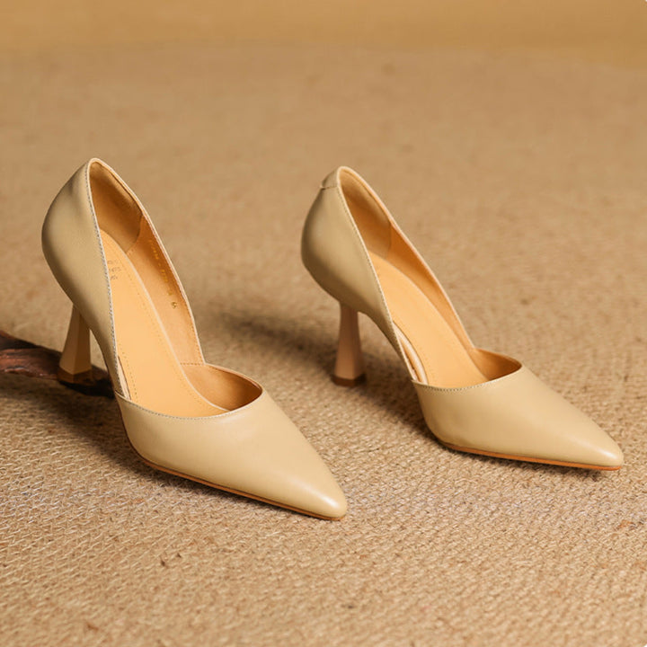 Liana Genuine Leather Heels
