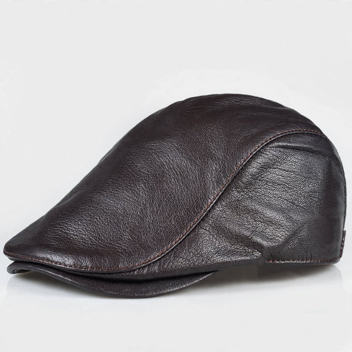 Malcolm Genuine Leather Cap