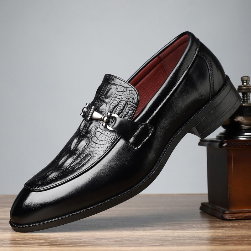Rovian Polished Leather Bit Loafers