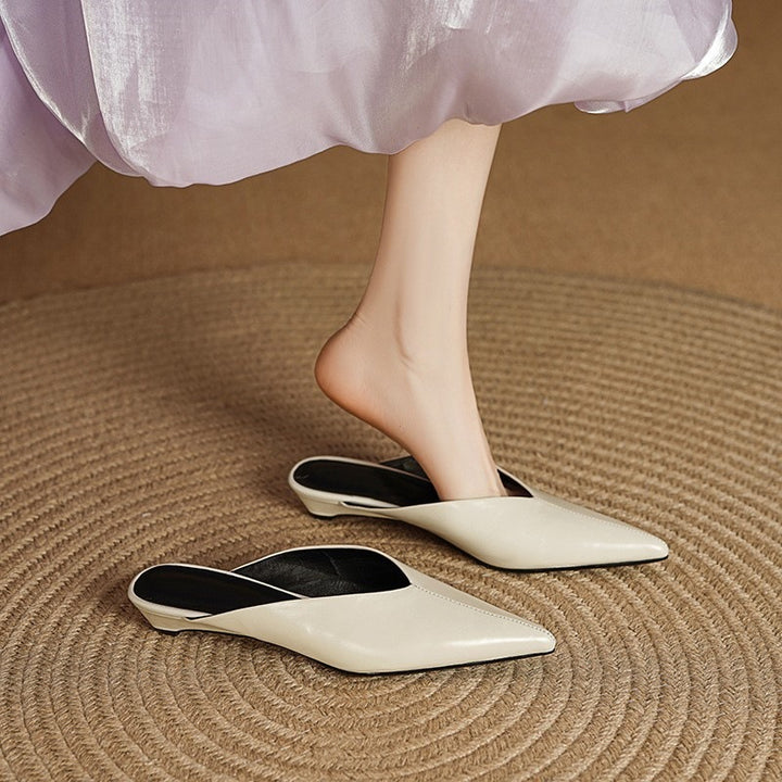 Eneva Leather Mules