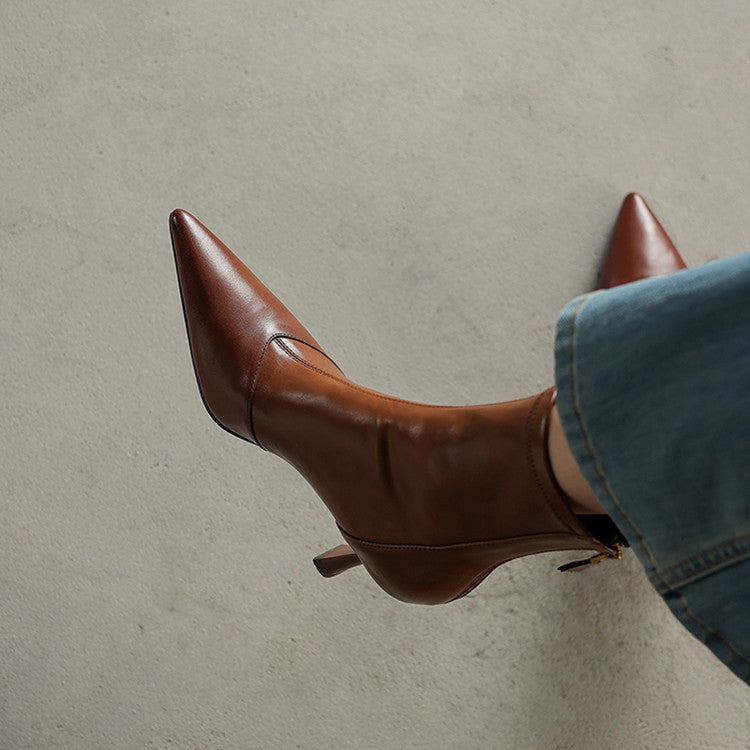 Uvera Genuine Leather Boots
