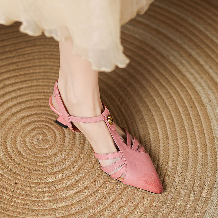 Viara Genuine Leather Heels