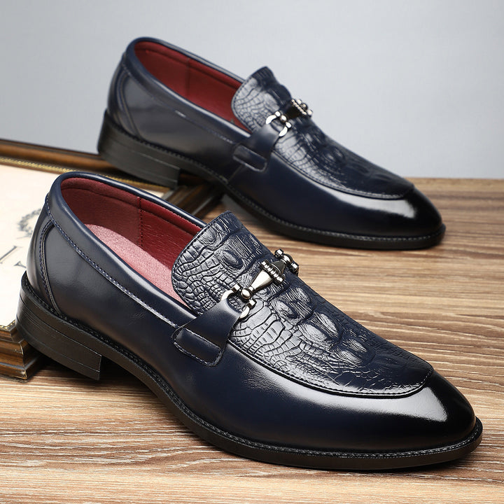 Rovian Polished Leather Bit Loafers