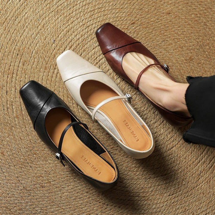 Velin Genuine Leather Pumps