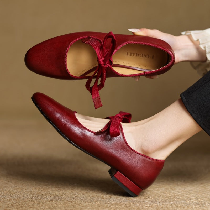 Elona Genuine Leather Shoes