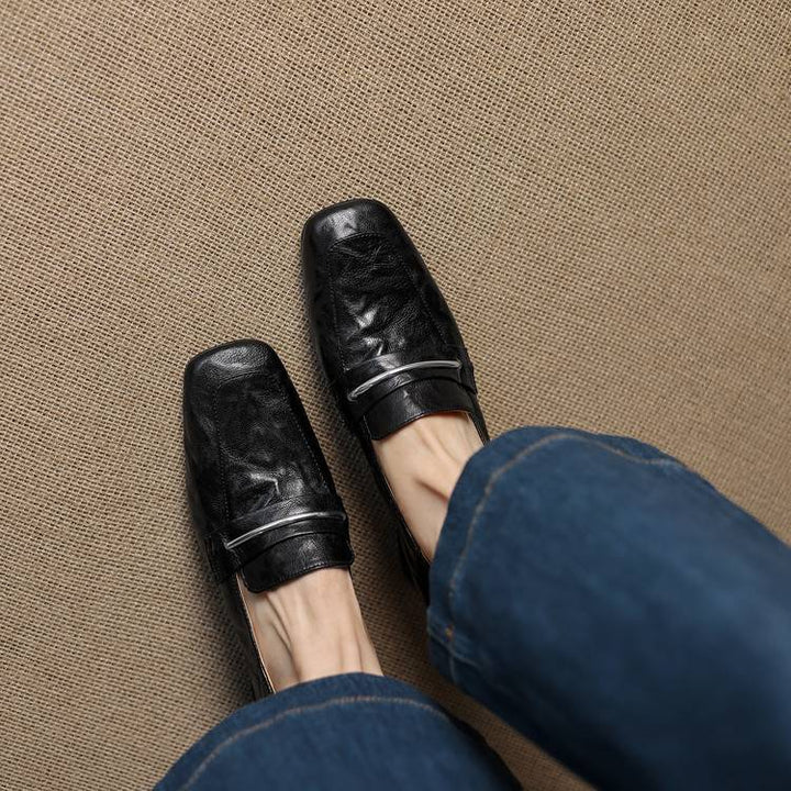 Zale Genuine Leather Heel