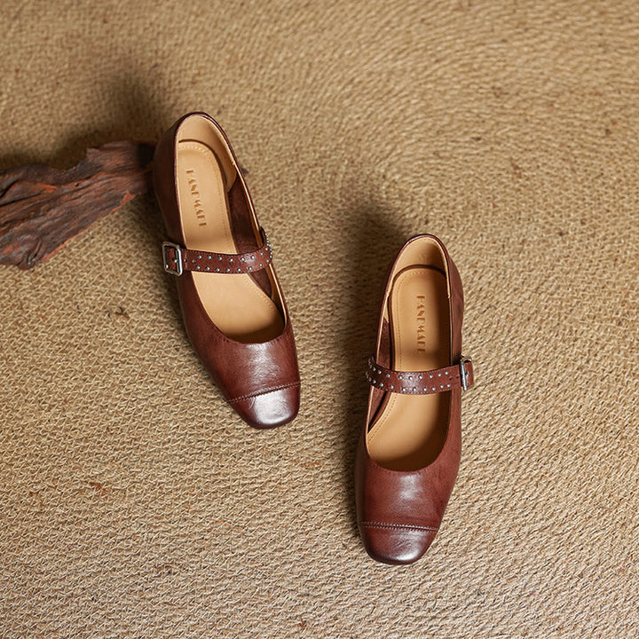 Elry Genuine Leather Shoes