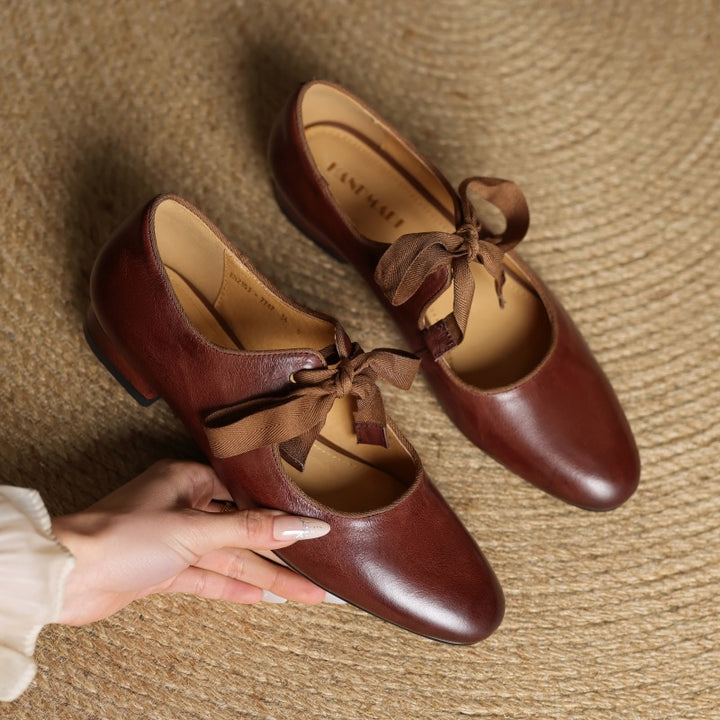 Elona Genuine Leather Shoes
