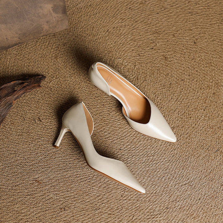 Nuva Genuine Leather Heels