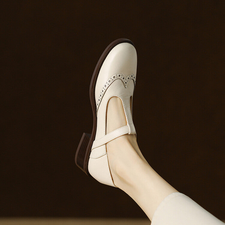 Myra Genuine Leather Shoes