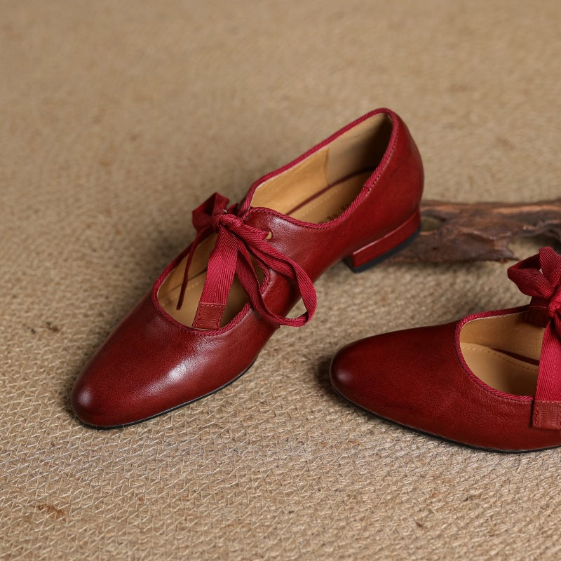 Elona Genuine Leather Shoes