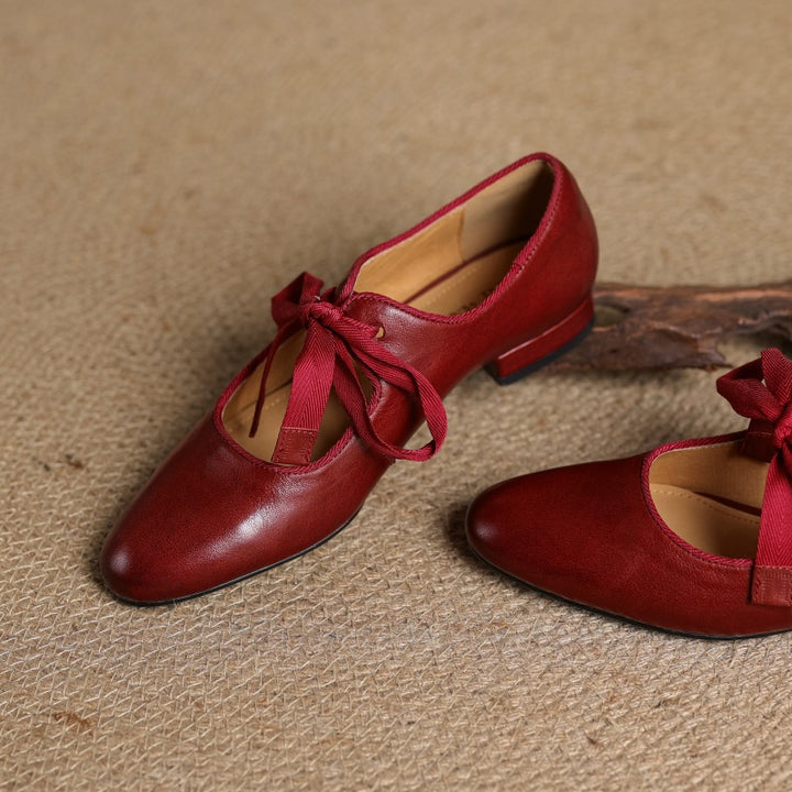 Elona Genuine Leather Shoes