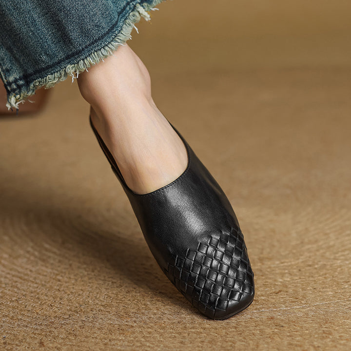 Dalvi Genuine Leather Mules