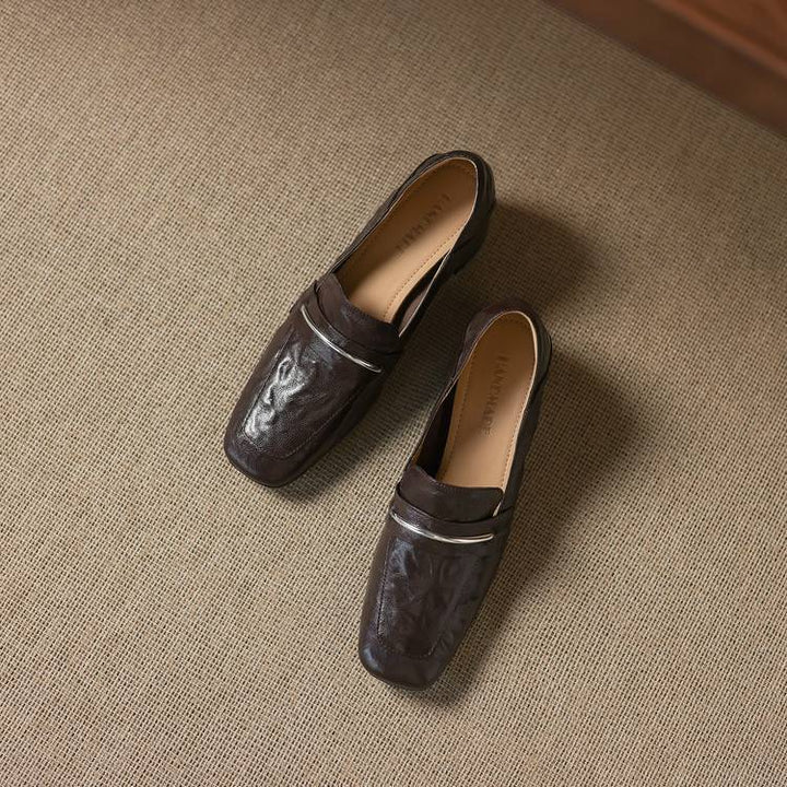 Zale Genuine Leather Heel