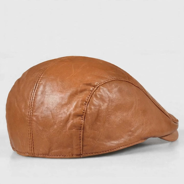 Malcolm Genuine Leather Cap