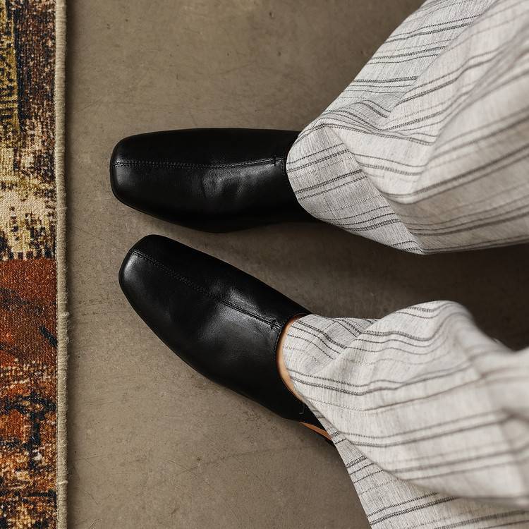 Svella Genuine Leather Slingbacks