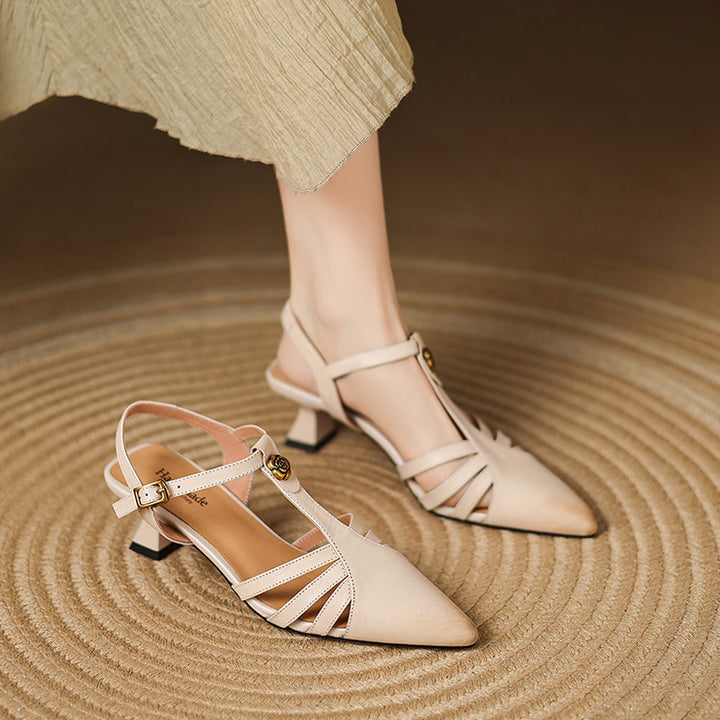 Viara Genuine Leather Heels