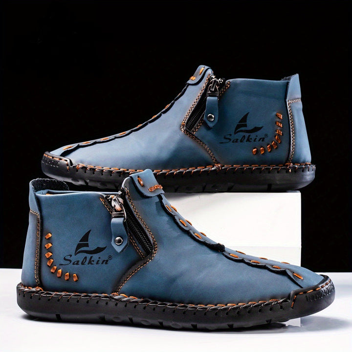 Ryder Premium Leather Ankle Shoes