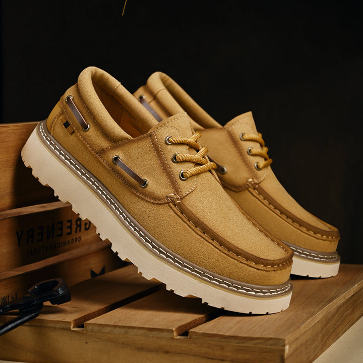 Harbor Genuine Leather Lace-up Shoes